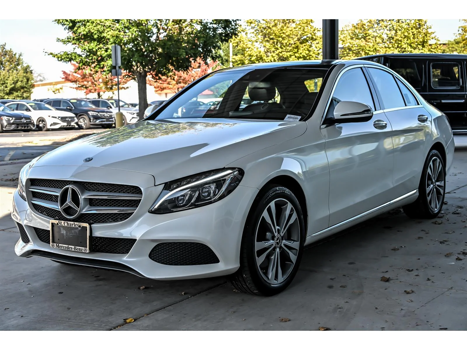 Used 2018 White Mercedes-Benz C 300 4MATIC® image 5