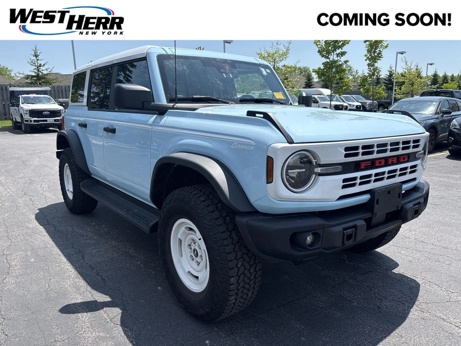 Used 2025 Robins Egg Blue Ford Heritage Edition image 1