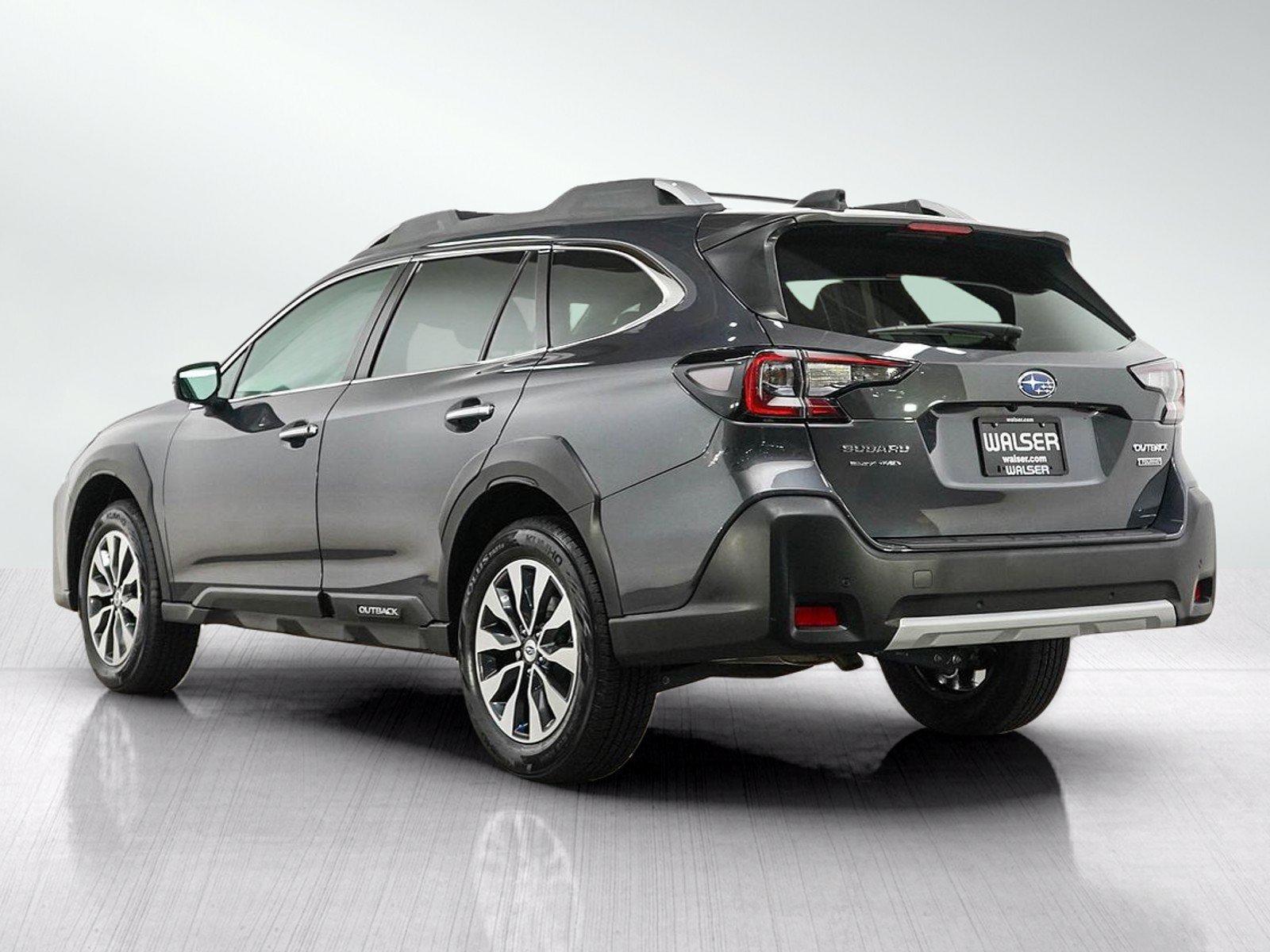 Used 2024 Magnetite Gray Metallic Subaru Touring image 3
