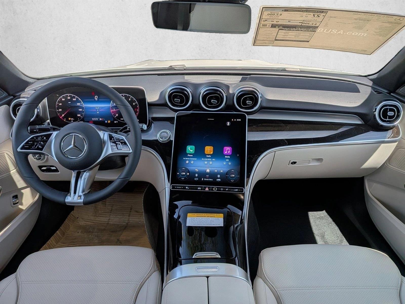 New 2026 Polar White Mercedes-Benz C300 image 16