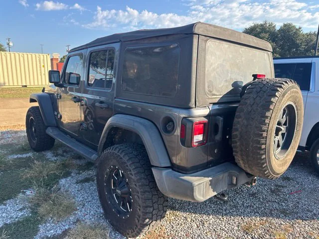 Used 2018 Crystal Metallic Jeep Unlimited Sport image 4