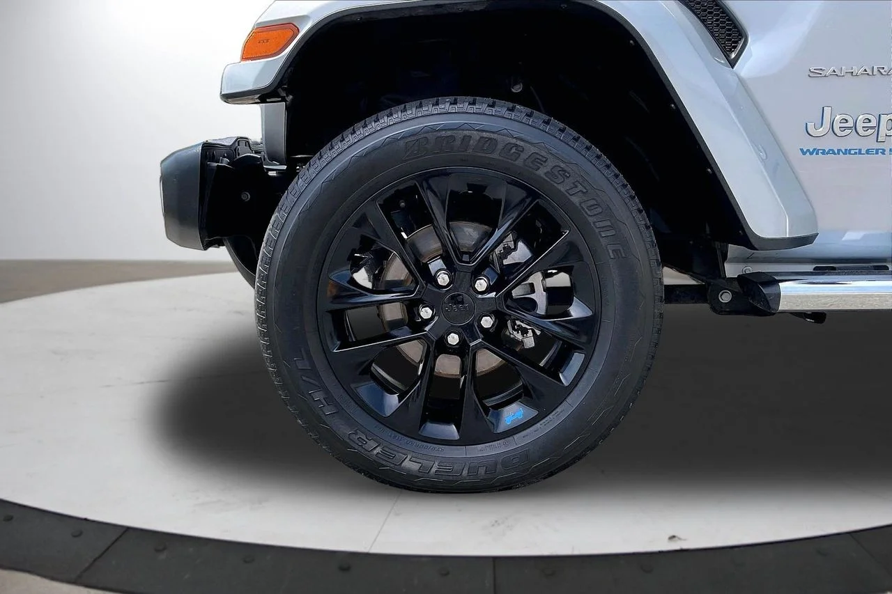 Certified Used 2023 Silver Jeep Sahara 4xe image 33