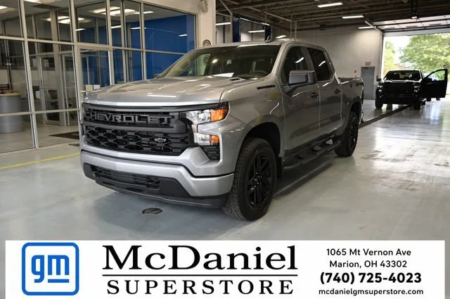 New 2026 Sterling Gray Metallic Chevrolet Custom image 1