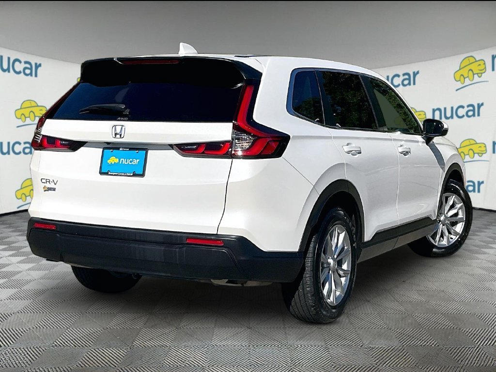 Used 2024 Platinum White Pearl Honda EX image 6