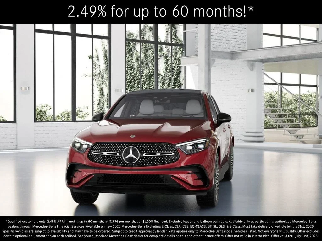 New 2026 MANUFAKTUR Patagonia Red Metallic Mercedes-Benz GLC 300 image 84