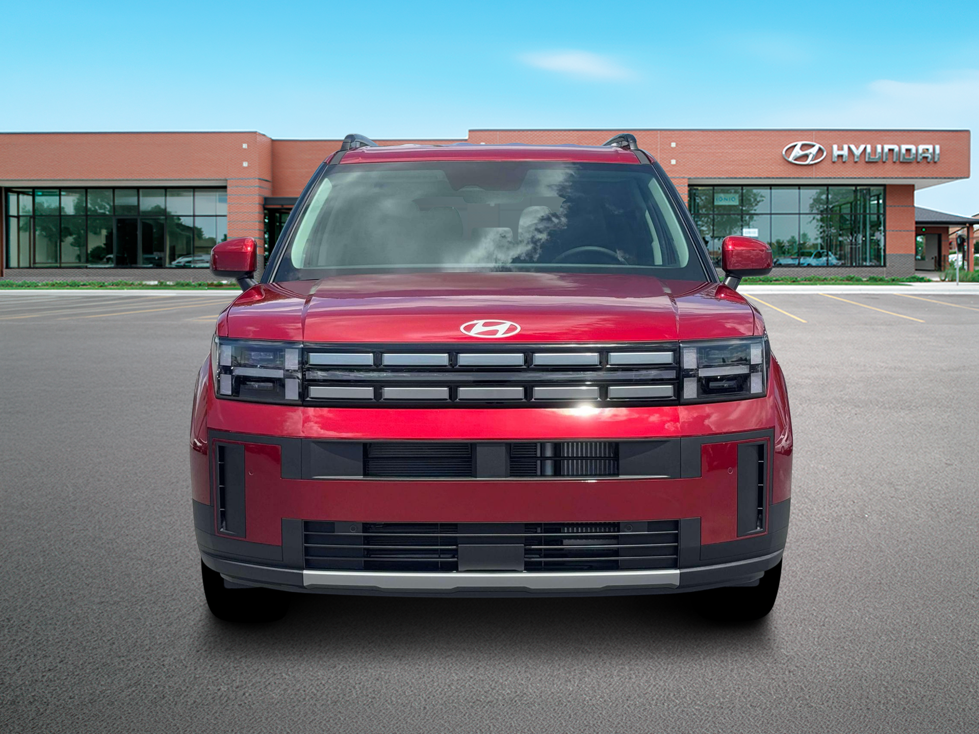 New 2026 Red Hyundai SEL AWD image 12