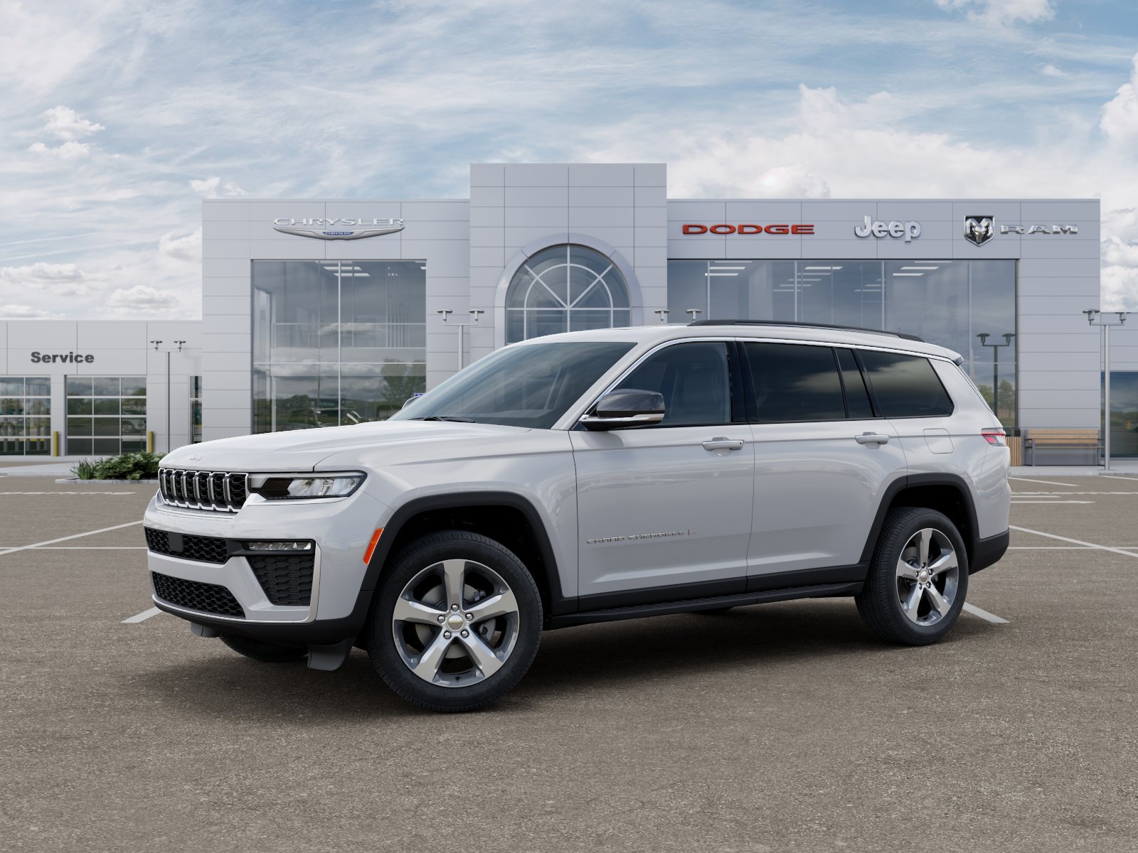 New 2026 Bright White Clear-Coat Exterior Paint Jeep Limited image 28