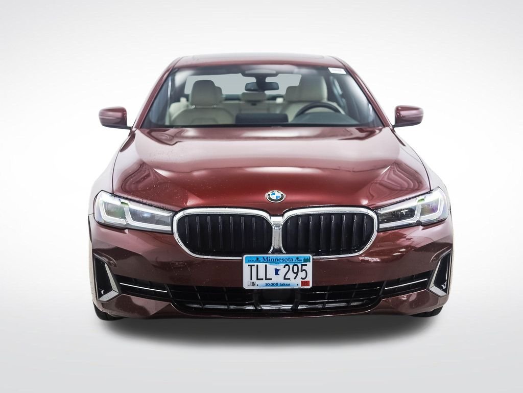 Certified Used 2023 Red Metallic BMW 530i xDrive image 8
