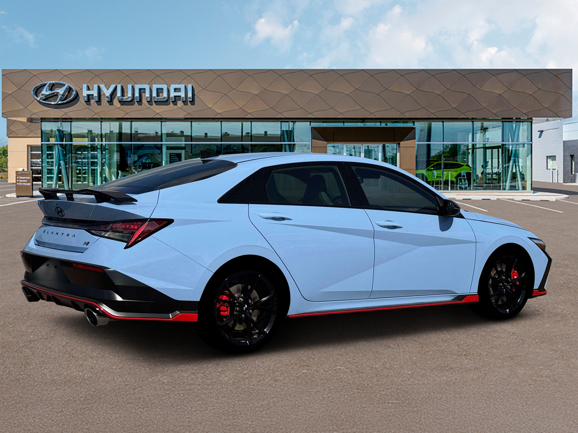 New 2026 Blue Hyundai Sedan image 8