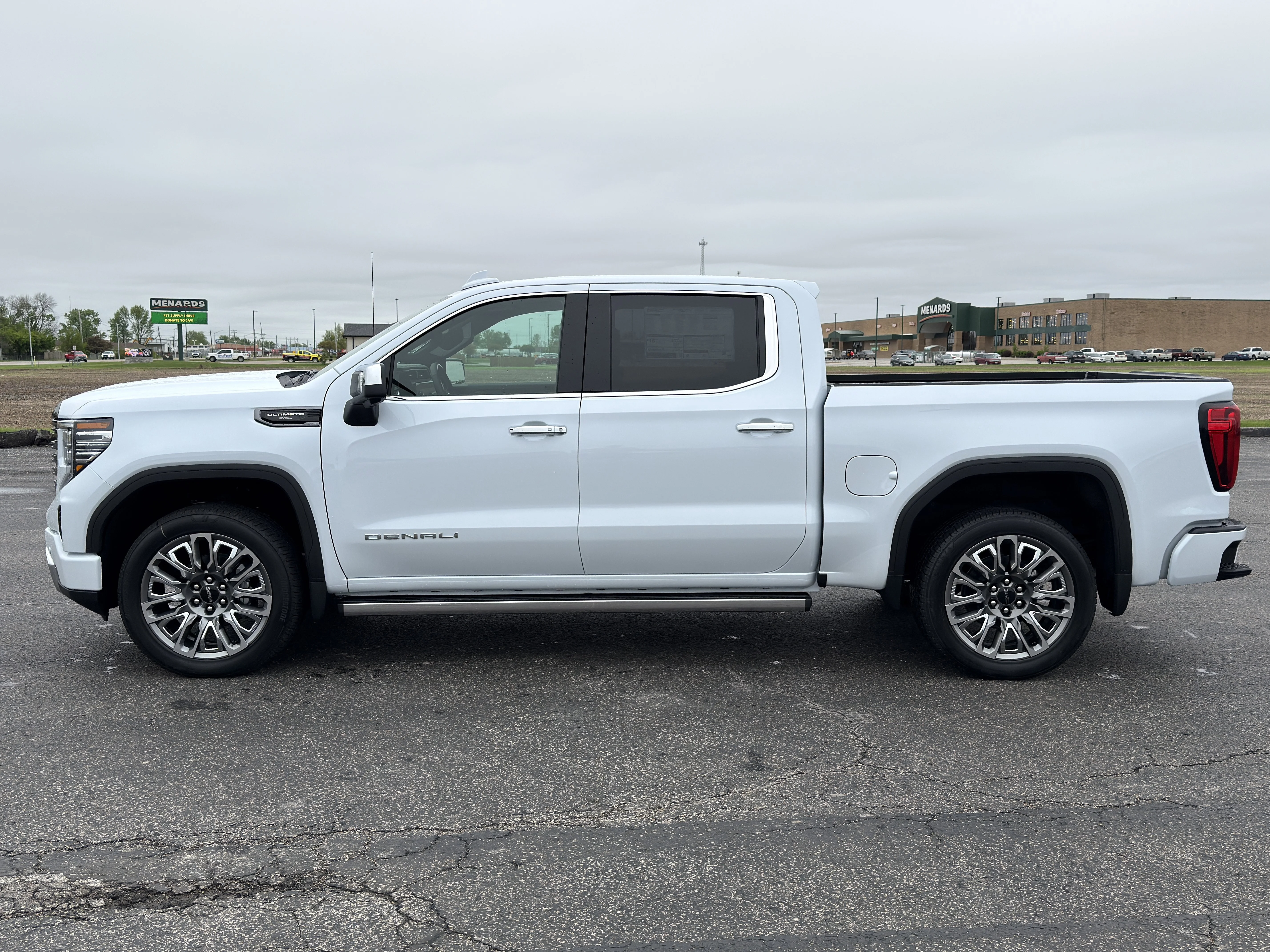 New 2026 Glacier White Tricoat GMC Denali Ultimate image 8