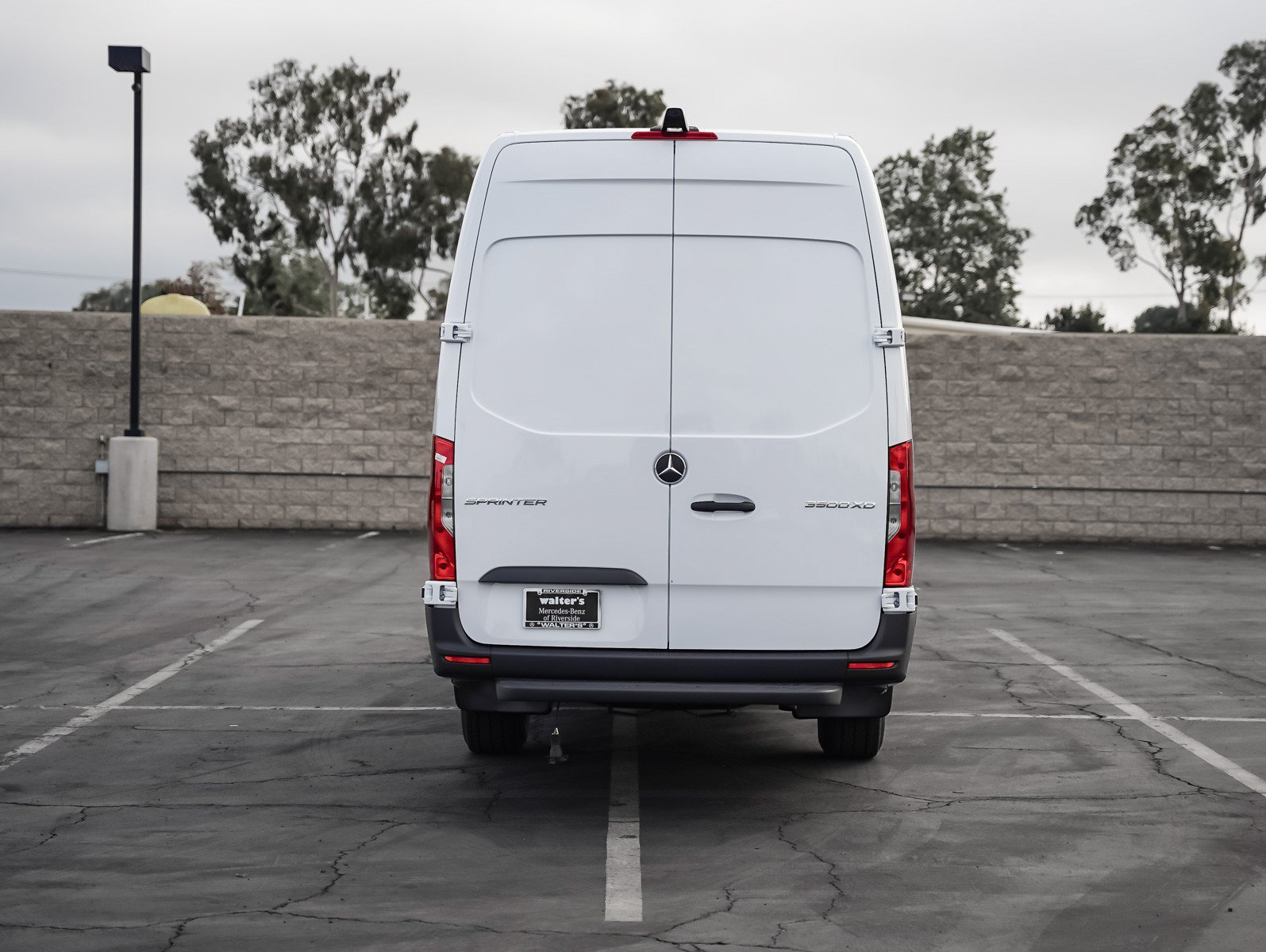 New 2026 Arctic White Mercedes-Benz 3500XD High Roof I4 Diesel HO 170 Extended RWD image 5