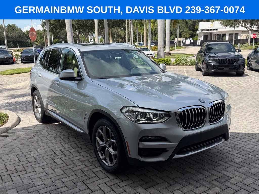 Used 2021 Glacier Silver Metallic BMW sDrive30i image 6