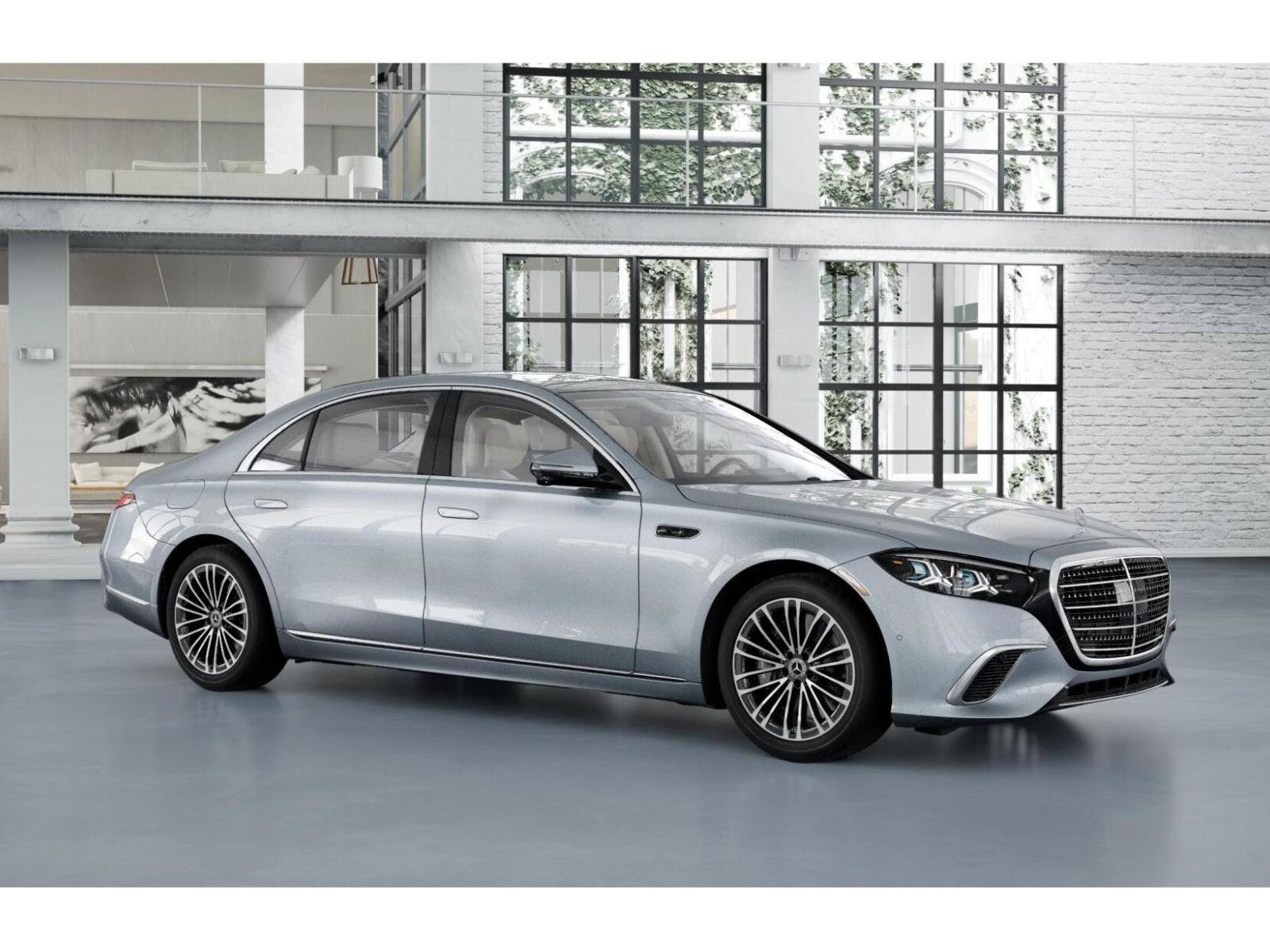 New 2027 Cirrus Silver Metallic Mercedes-Benz S 580 4MATIC® Sedan image 12