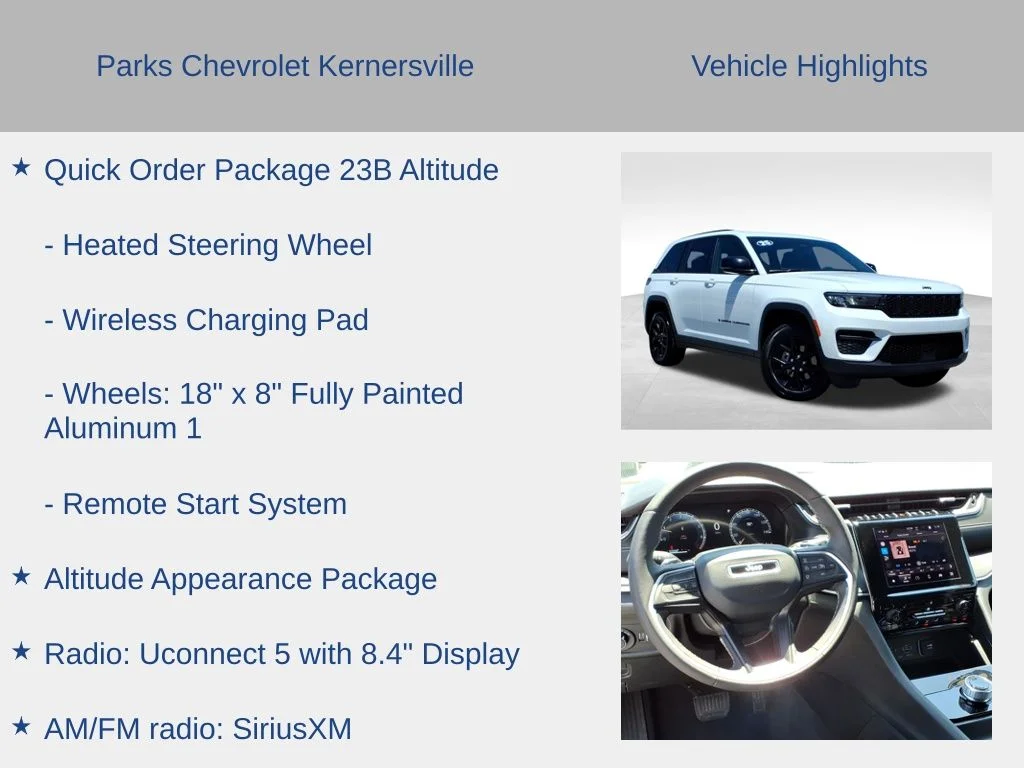 Used 2025 White/off-white Jeep Altitude image 15