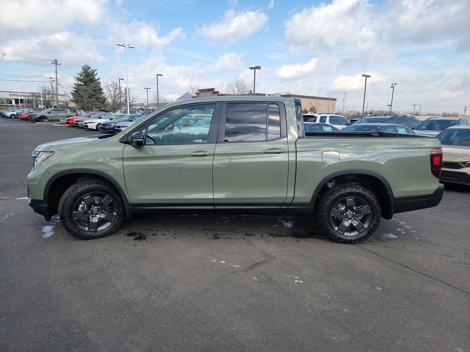 New 2026 Ash Green Metallic Honda TrailSport image 16