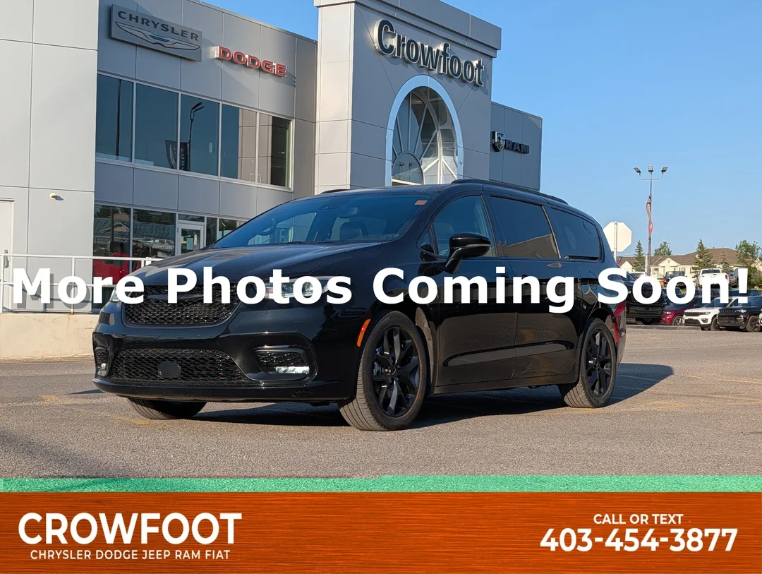 Certified Used 2025 Black Chrysler Limited - - FWD - Nappa Leather - Blind Spot - Full Sunroof - Remote Start & More! image 1