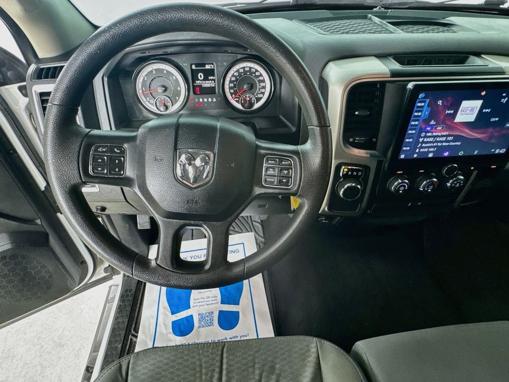 Used 2018 Bright White Clearcoat Ram SLT image 12