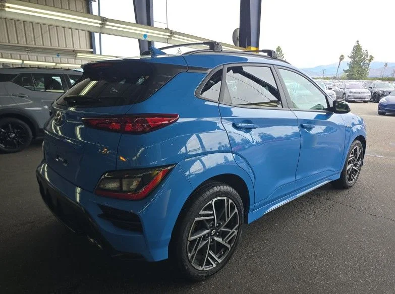Used 2022 Hyundai Kona N Line with VIN KM8K33A39NU777976 for sale in Kansas City