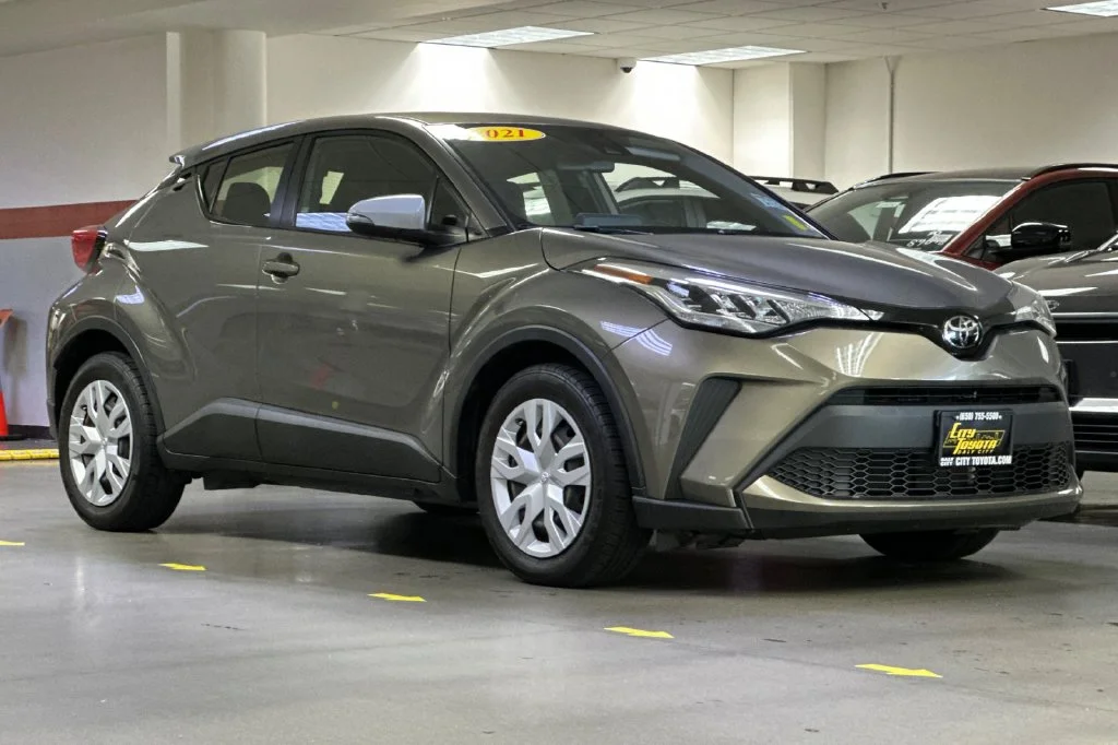 Certified 2021 Toyota C-HR LE with VIN JTNKHMBX1M1118718 for sale in Daly City, CA