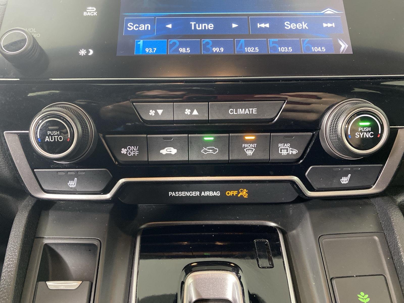 Used 2019 Crystal Black Pearl Honda EX image 21