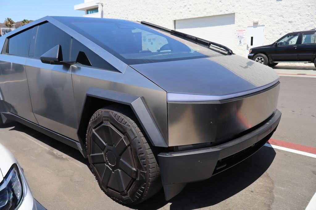 Used 2024 Silver Tesla Base image 2