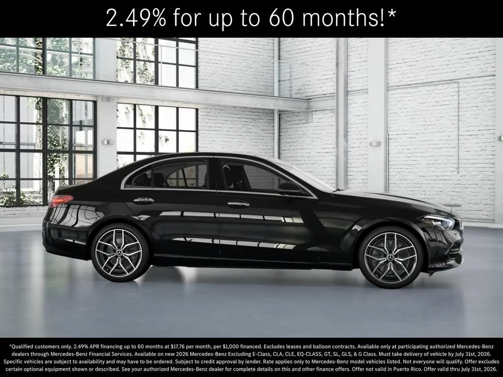 New 2026 Black Mercedes-Benz C 300 image 57