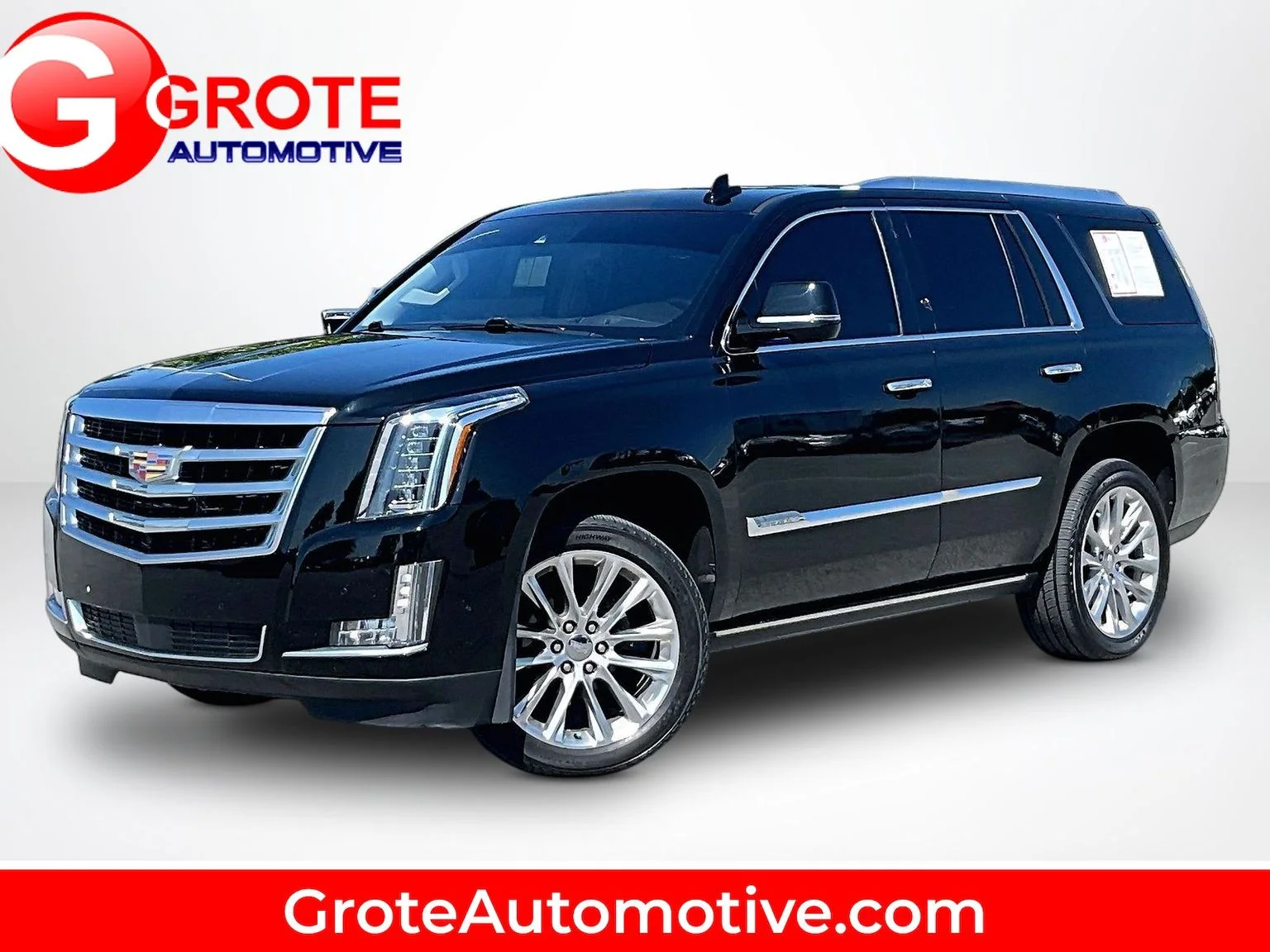 Used 2017 Black Cadillac Premium Luxury image 1