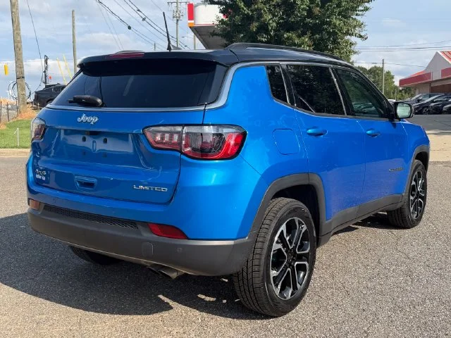 Used 2022 Laser Blue Jeep Limited image 5