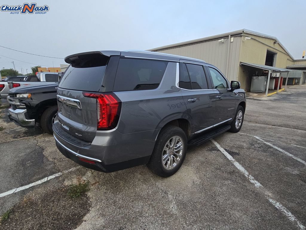 Used 2021 SATIN STEEL METALLIC GMC SLT image 6