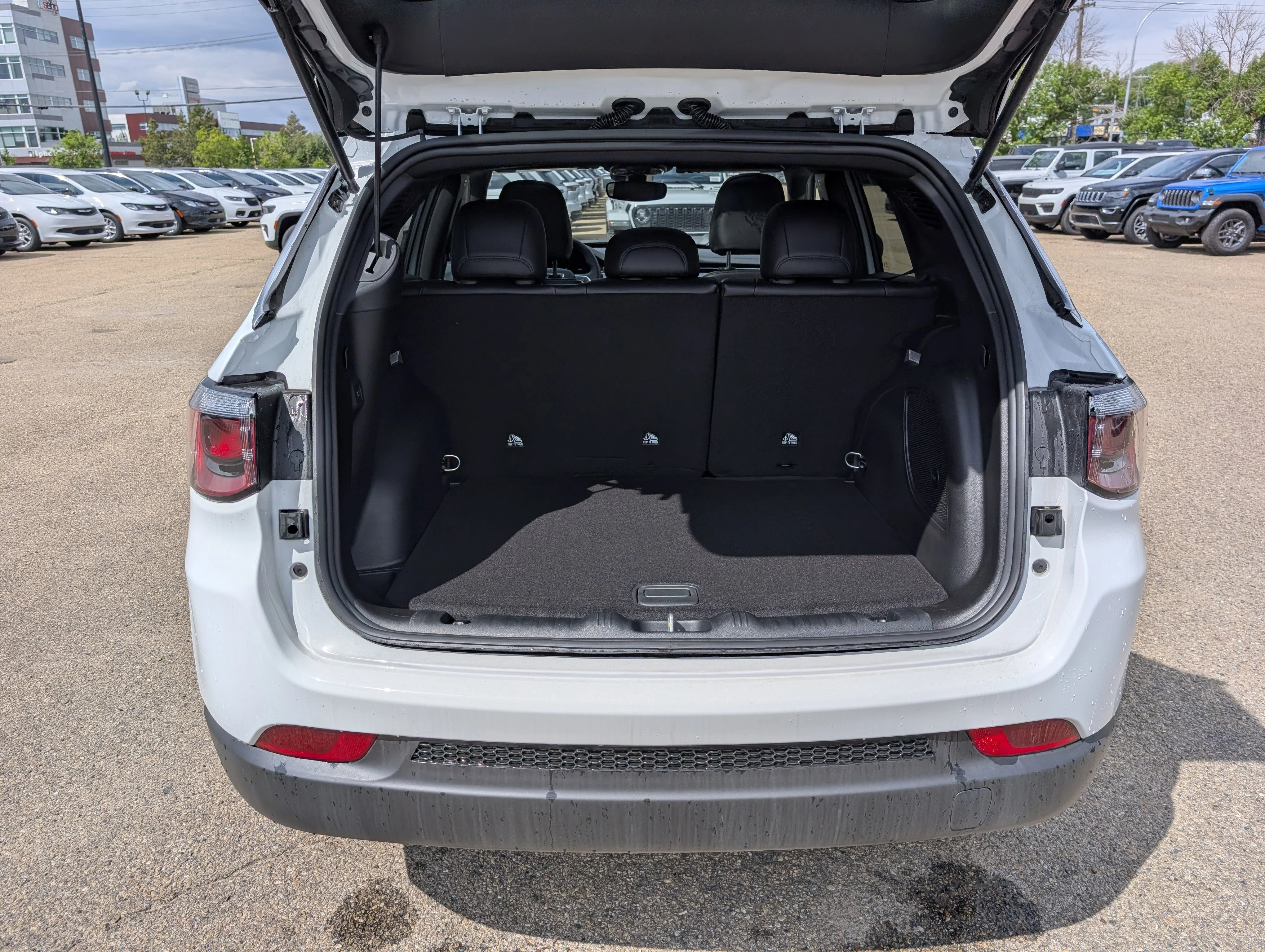 New 2026 Bright White Jeep North image 6