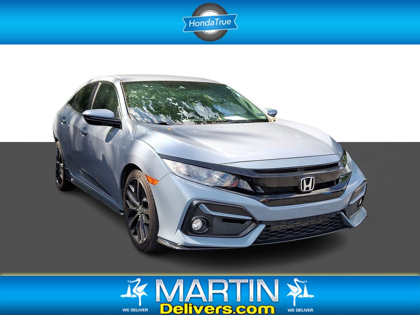 Certified Used 2020 Lunar Silver Metallic Honda Sport image 1