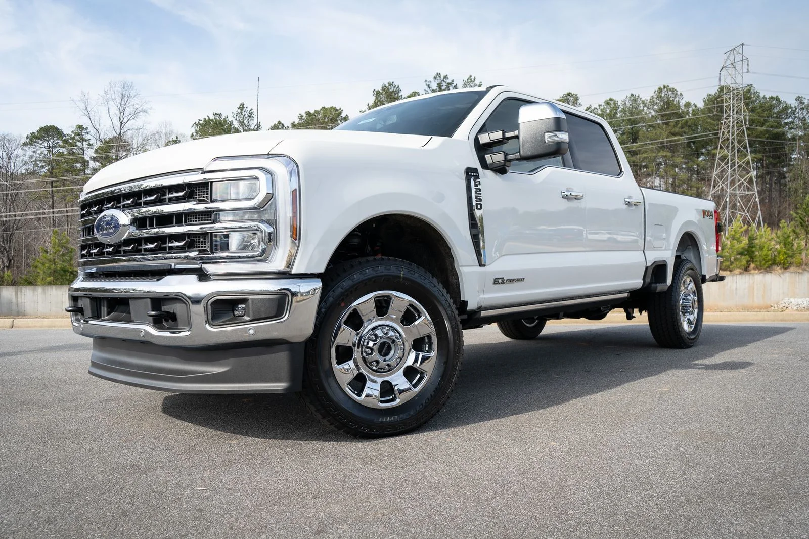 New 2026 Star White Metallic Tri-Coat Ford F-250® Lariat® image 5