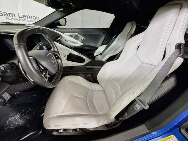 Used 2021 Blue Chevrolet Stingray image 21