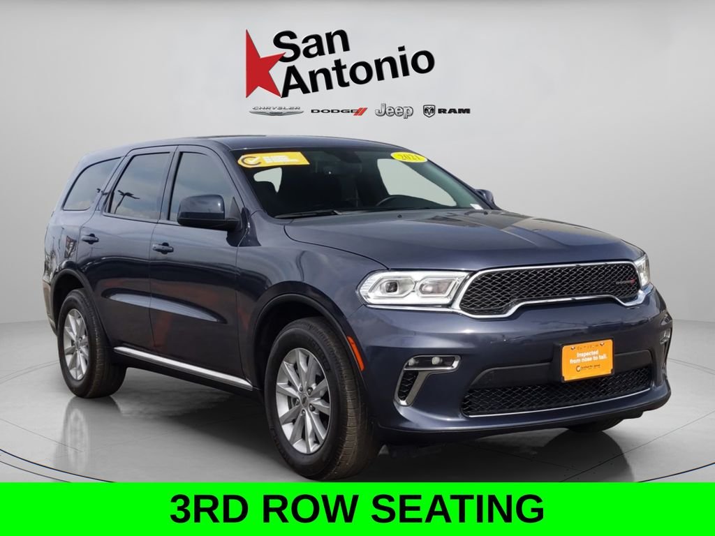Used 2021 Blue Dodge SXT image 3