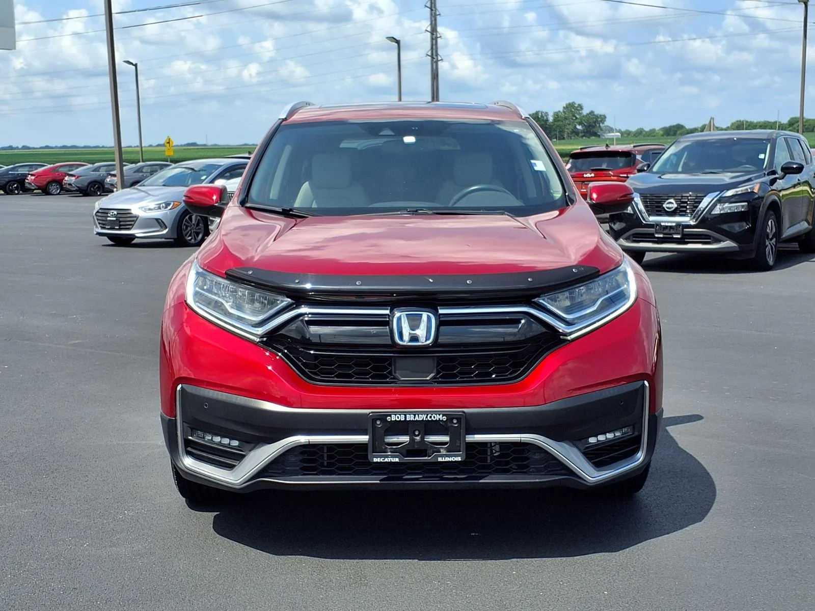 Used 2021 Radiant Red Metallic Honda Touring image 24