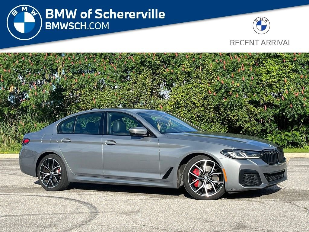 Used 2023 Skyscraper Grey Metallic BMW 530i xDrive image 1