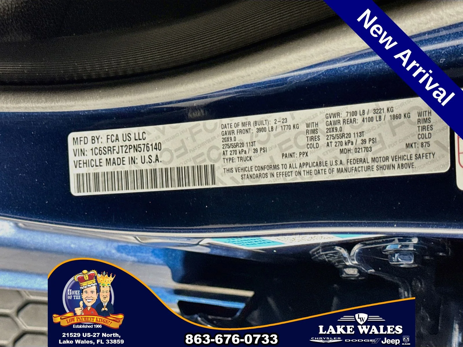 Used 2023 Blue Ram Laramie image 30