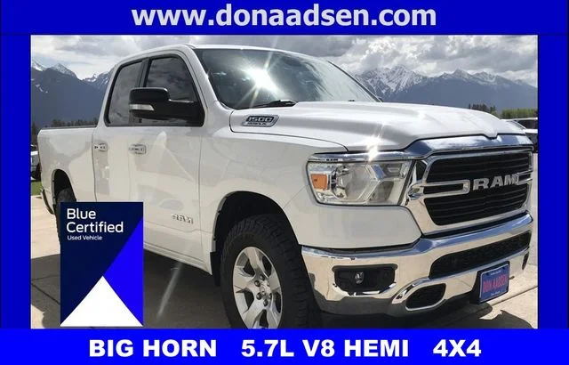 2020 RAM 1500 Big Horn/Lone Star 4x4 Quad Cab 6'4's photo