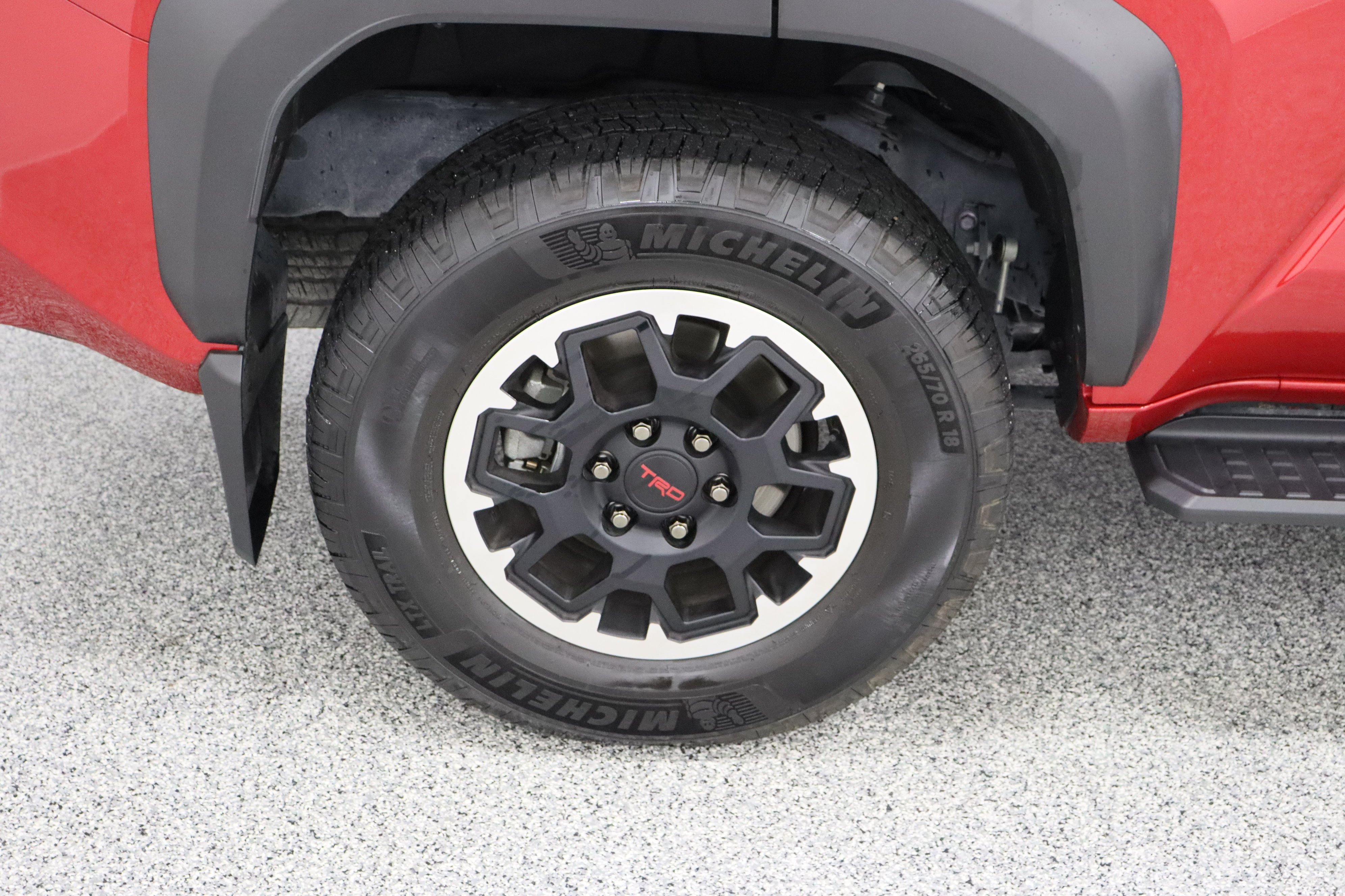 Certified Used 2025 Supersonic Red Toyota Hybrid TRD Off Road Premium 2.4T image 6