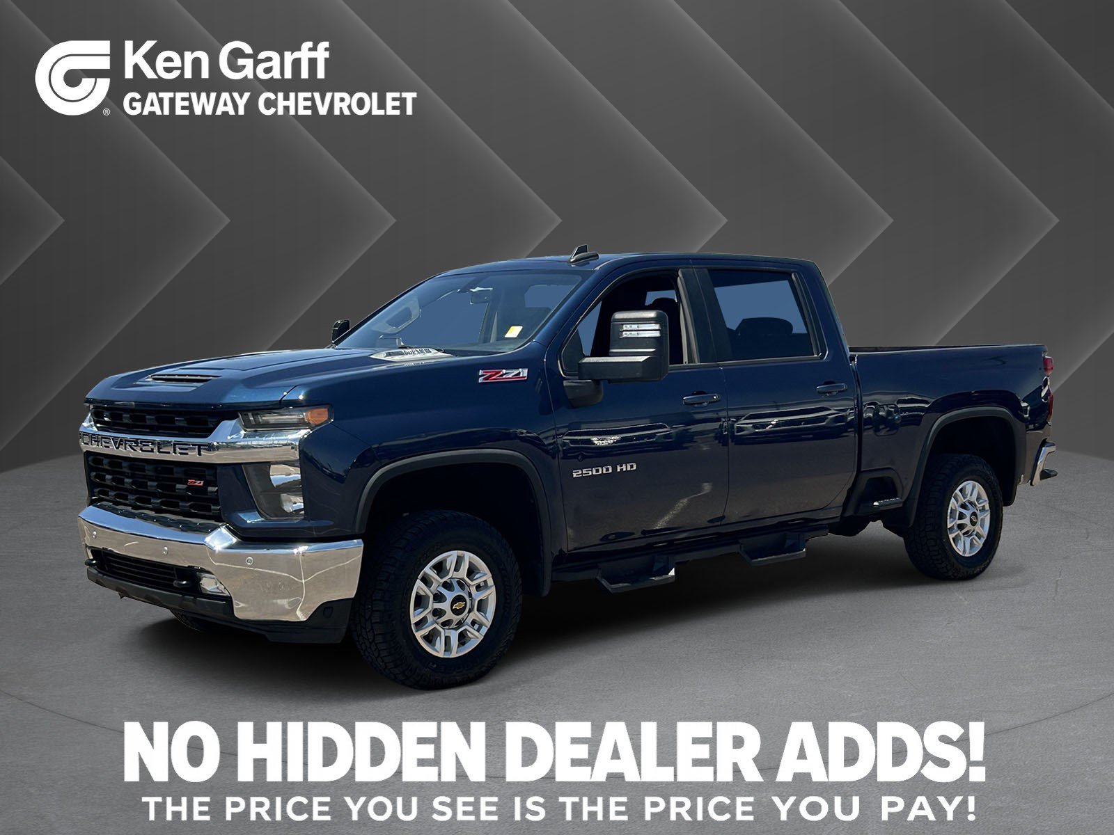 Certified Used 2022 Northsky Blue Metallic Chevrolet LT image 1