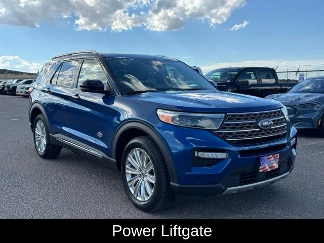 Used 2021 Blue Ford King Ranch image 9