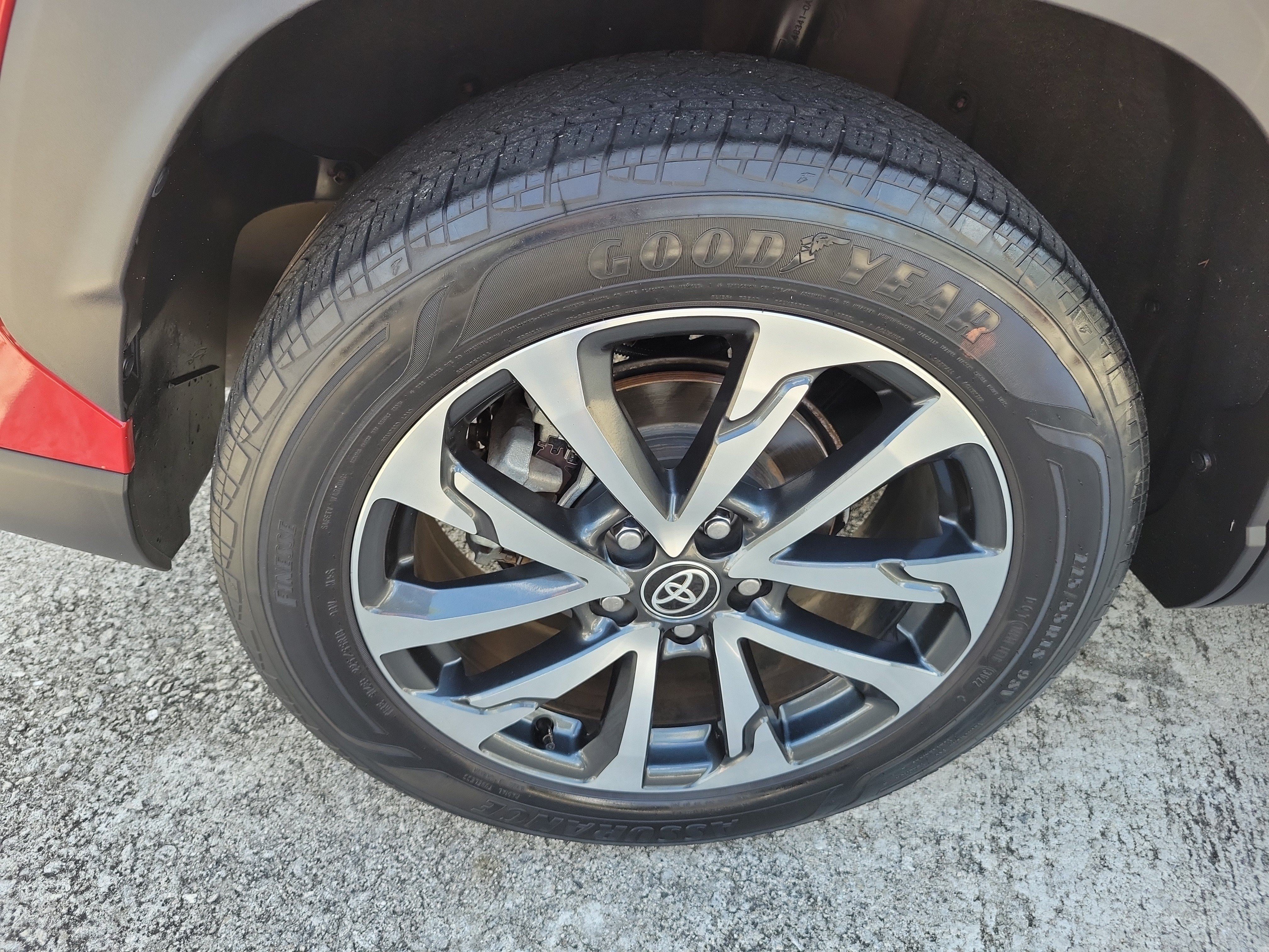 Used 2022 Barcelona Red Metallic Toyota XLE image 8