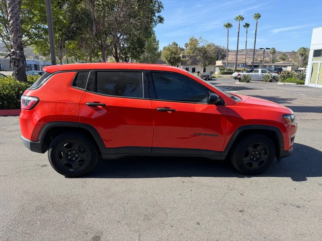 Used 2018 Orange Jeep Sport image 13