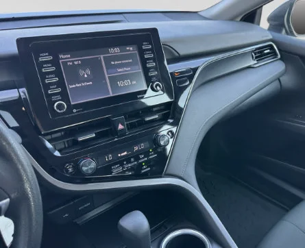 Used 2024 Reservoir Blue Toyota LE image 3