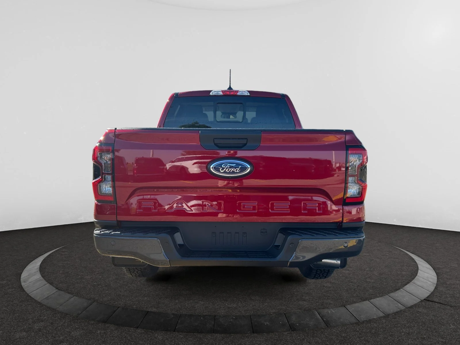 New 2026 Ruby Red Metallic Tinted Clearcoat Ford Lariat image 4
