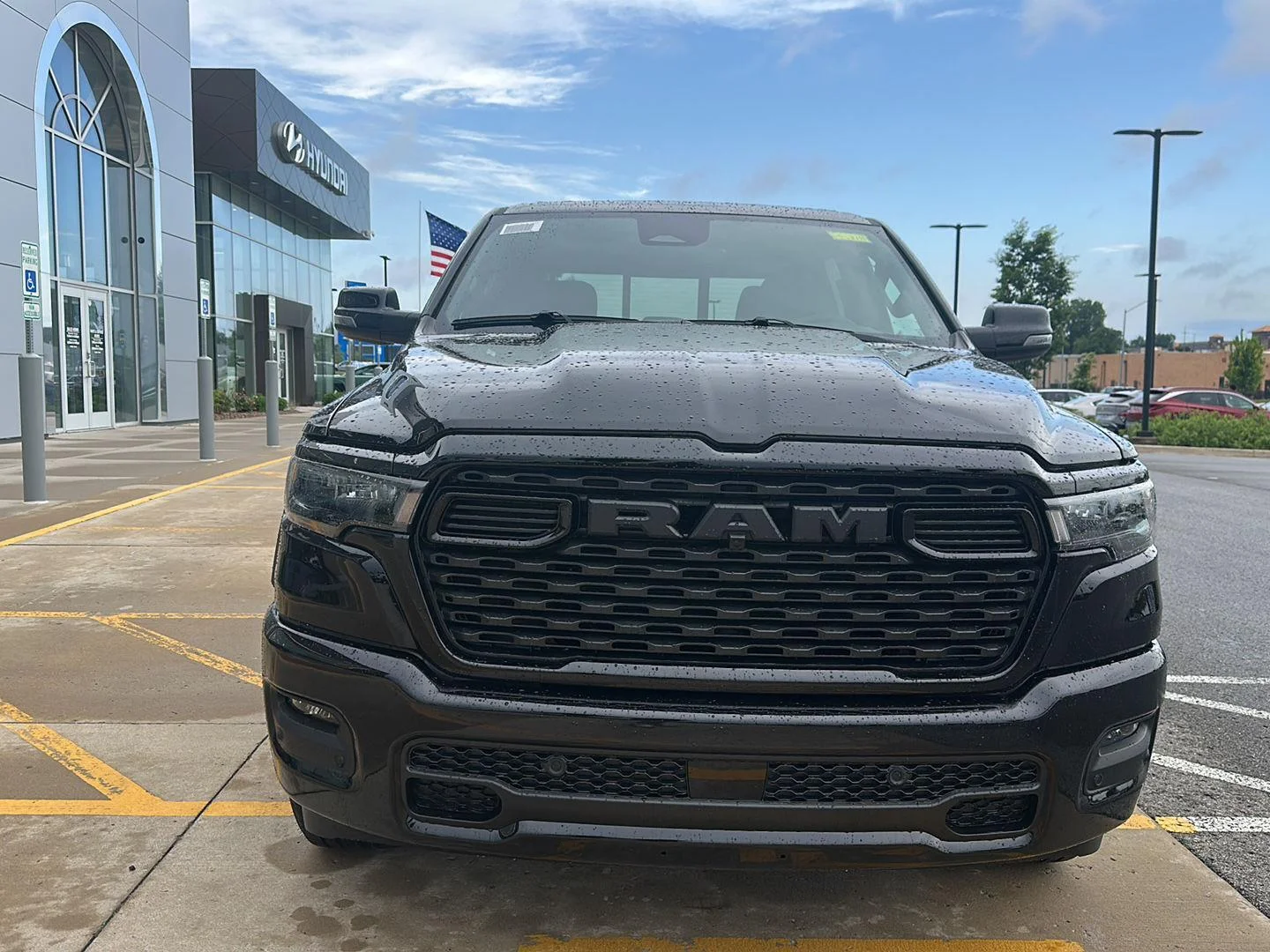 New 2026 Diamond Black Crystal Pearlcoat Ram Big Horn image 7