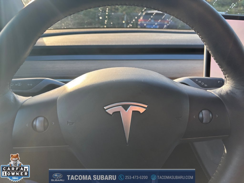 Used 2021 Gray Tesla Long Range image 14