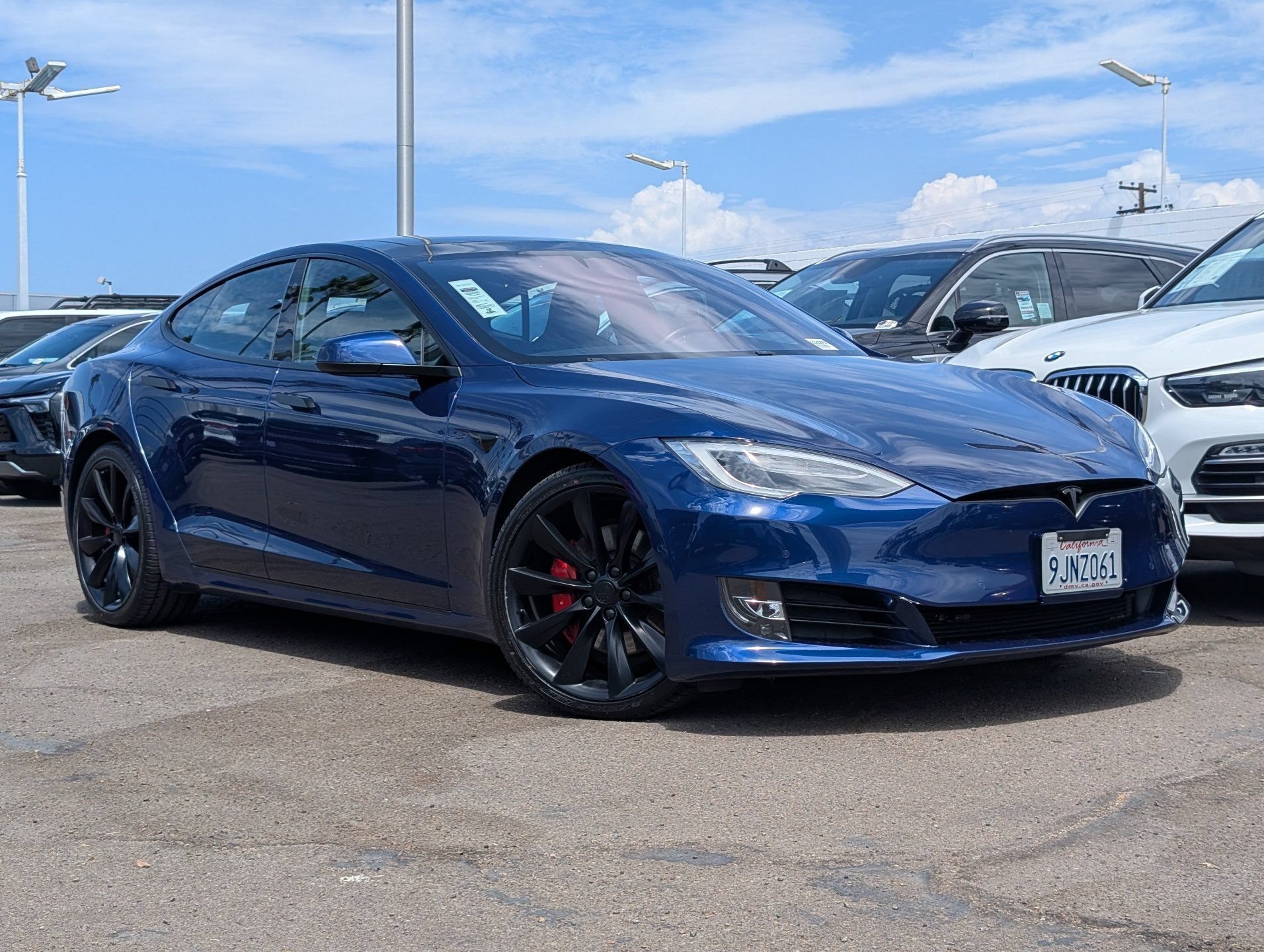 Used 2017 Tesla Model S P100D with VIN 5YJSA1E4XHF205104 for sale in National City, CA