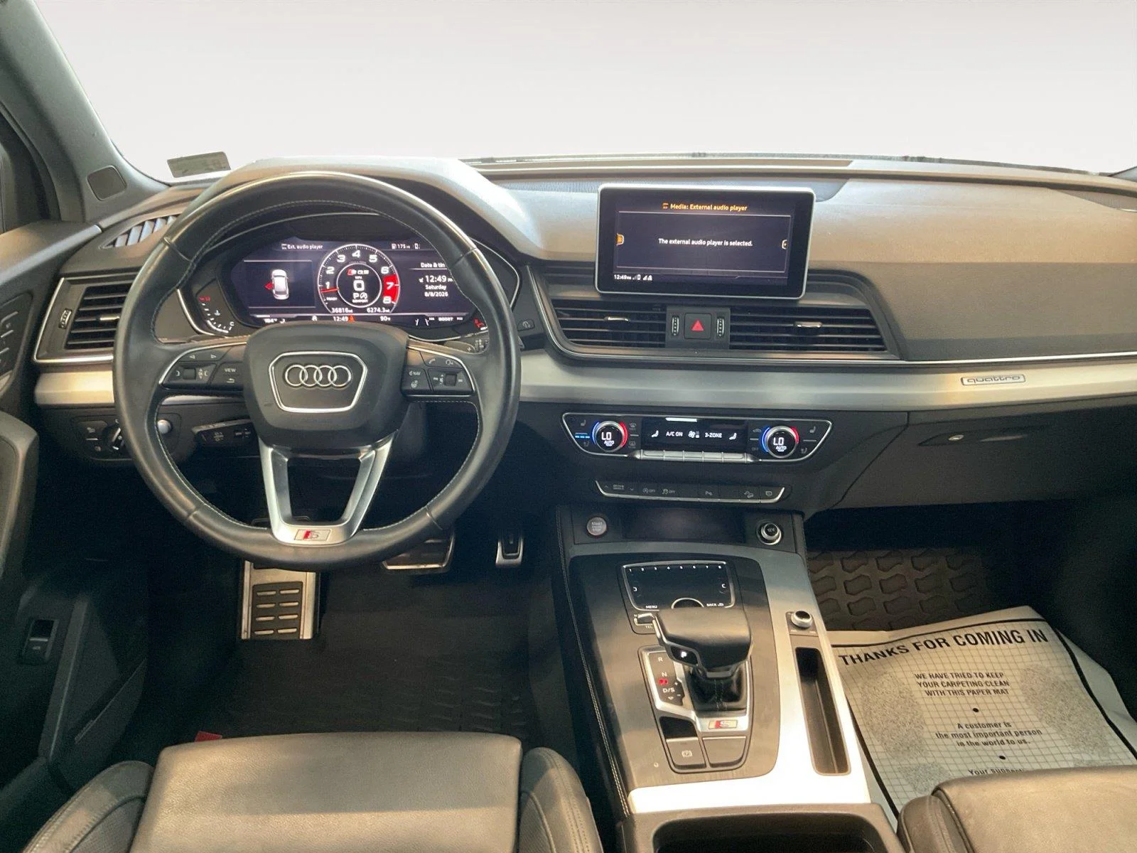 Used 2018 Daytona Gray Pearl Effect Audi Prestige image 10