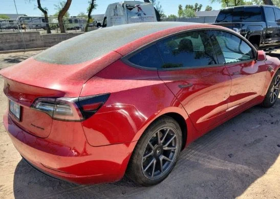 Used 2020 Red Tesla Long Range image 7